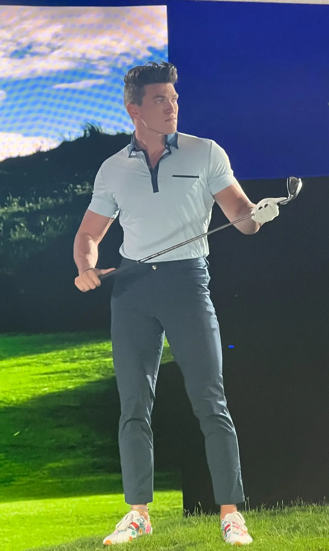 The master instructor participating in a professional movement event.